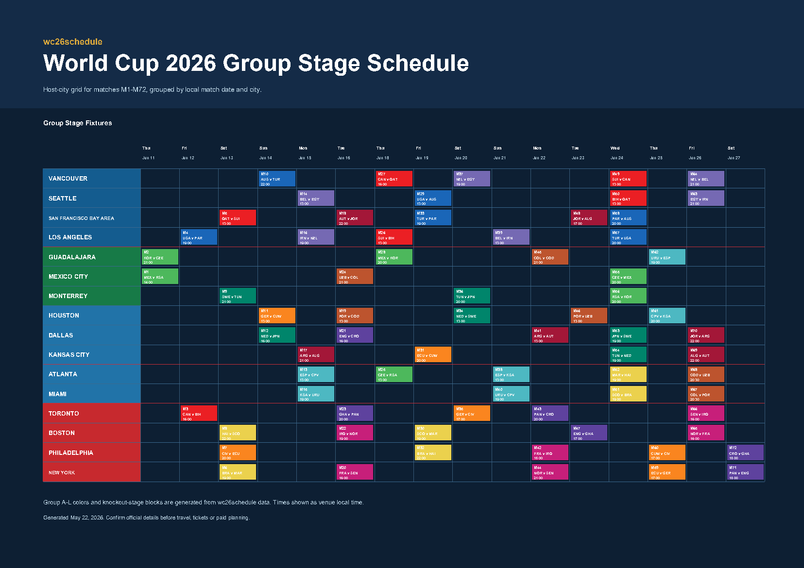 World Cup 2026 group-stage schedule PDF preview